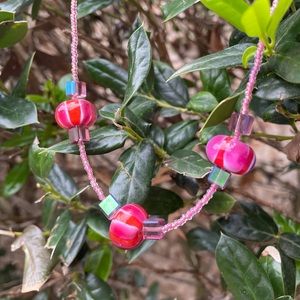 💎 Three Bead Necklace